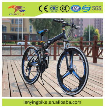 21speed bicicleta 26inch folding bicycle mountain bike one wheel standard