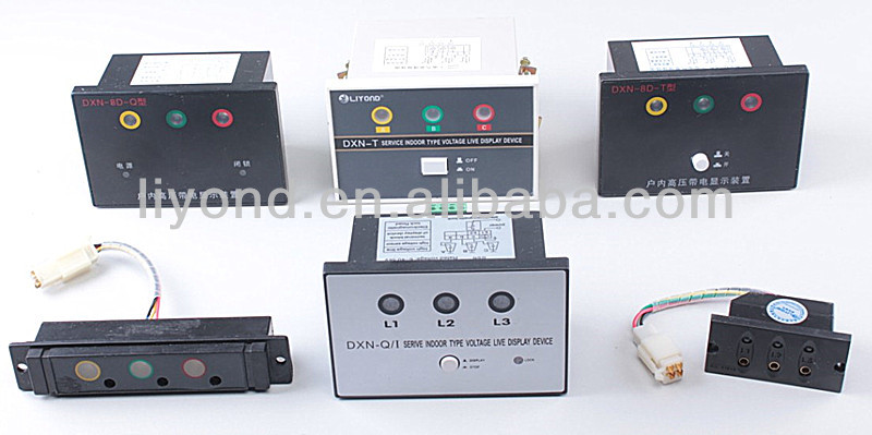 DXN series indoor type charged indicator voltage live display device for switchgear sensor