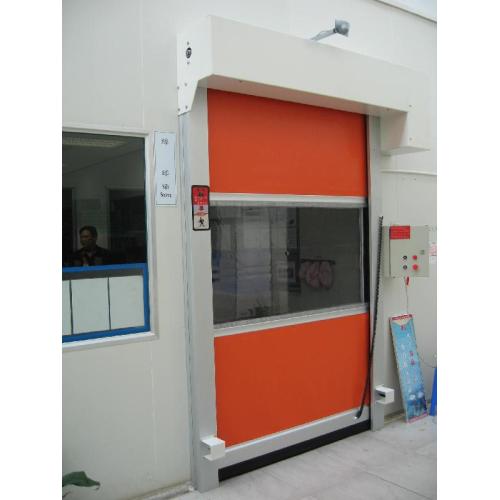 PVC schnelle Tür klare Fenster PVC Hoge Snelheidsdeur