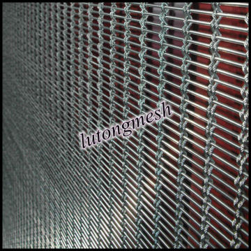 Aluminum cladding facade curtain wall/Decorative wire mesh