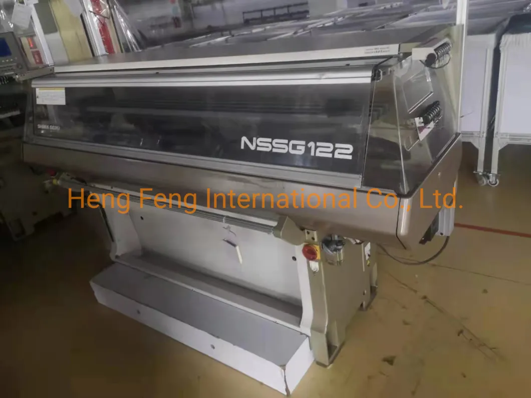 Nssg 122sv 14G Year 2010 Used Shima Seiki Flat Knitting Machine with Large Hook