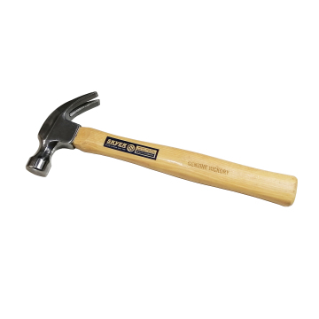 Professional Genuine Hickory Wooden Handle Full Polished Claw Hammer