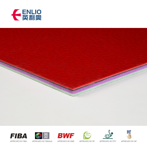 ITTF indoor tafeltennismat PVC-vloeren