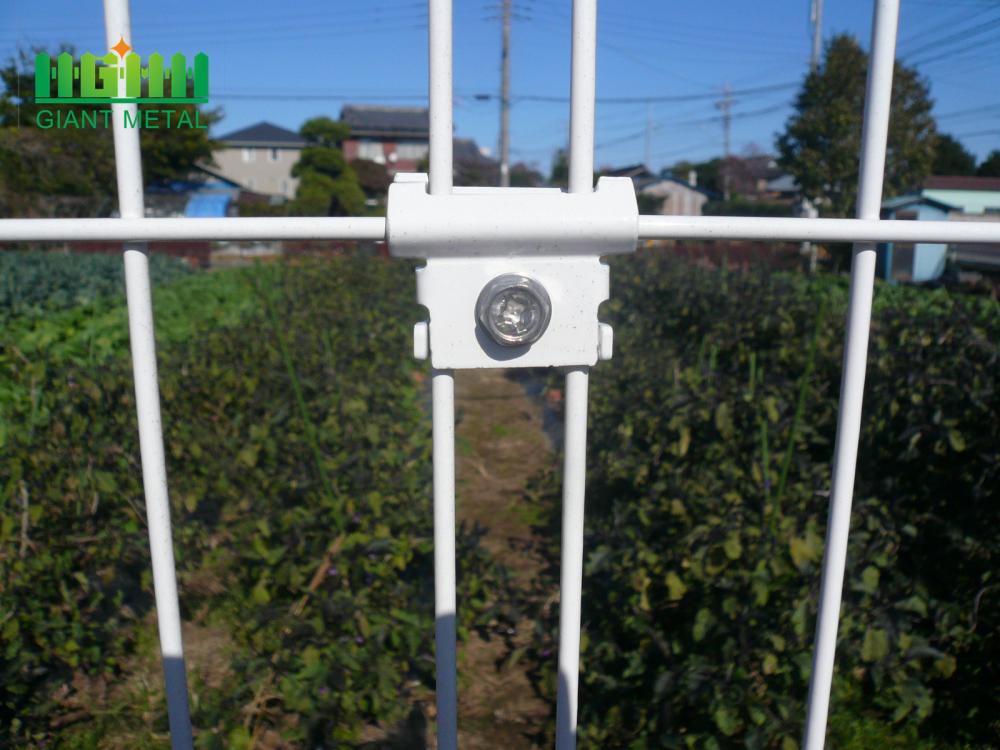 Galvanised BRC Welded Mesh Fence