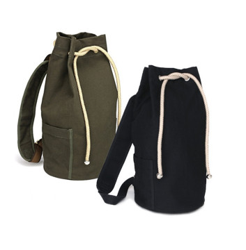 Cotton Drawstring Sailor Bag Canvas Outdoor Basketball Bag