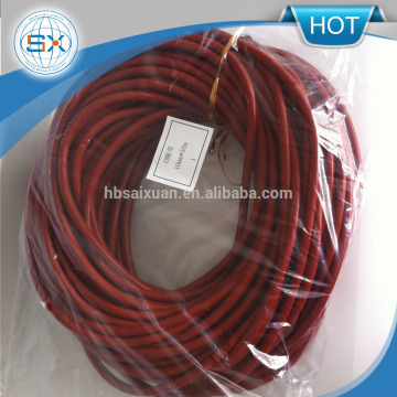 Custom-made clear silicone o ring cord