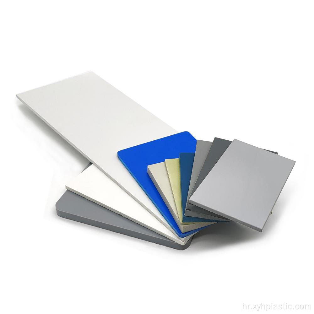 Visokokvalitetni sivi PVC ploča PVC list