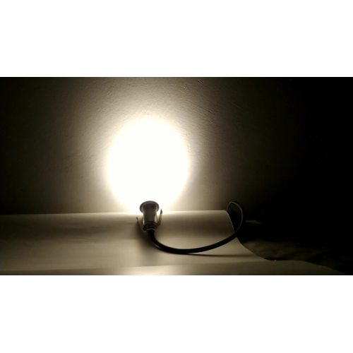 1W 12V outdoor mini inground lamp recessed