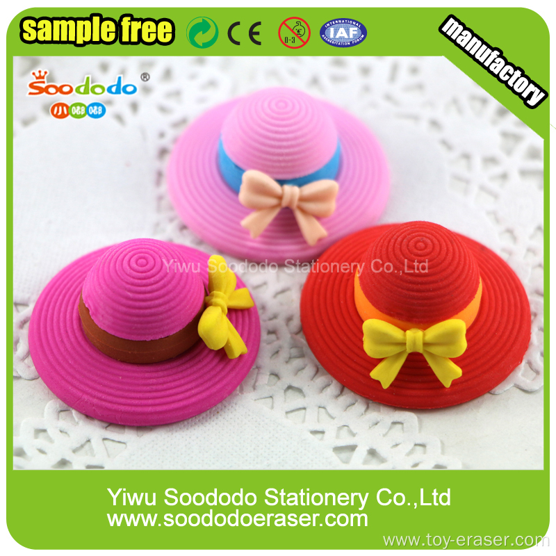 3D Cute Cake Shaped Eraser Display Box Packaging