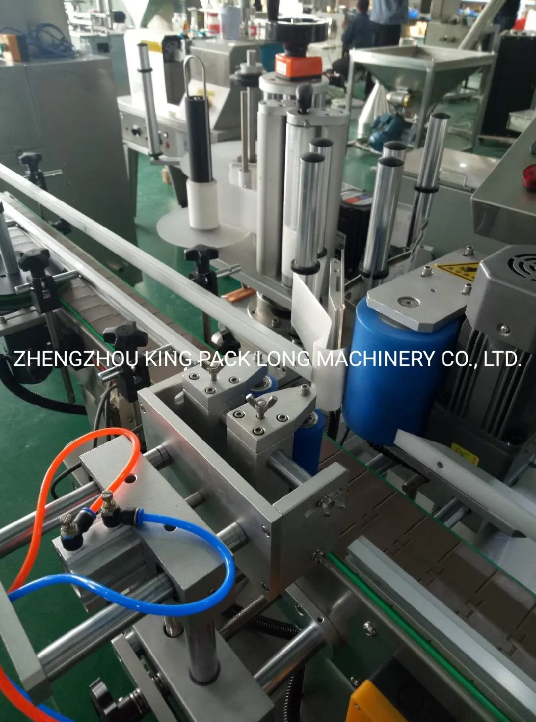 Automatic Positional Labeling Machine for Round Bottle