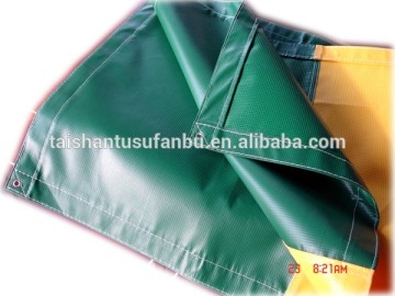 550gsm pvc waterproof canvas tarpaulin for boat/truck/trailer cover