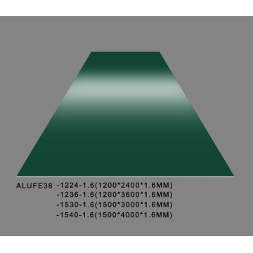 Blacha aluminiowa w kolorze leśnej zieleni 1,6 mm