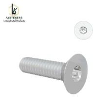 Tamper Resistant Torx Pin Flat Countersunk Screws Stainless Steel
