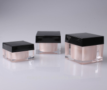 unique empty container for cosmetics,black cosmetic container,acrylic cosmetic containers