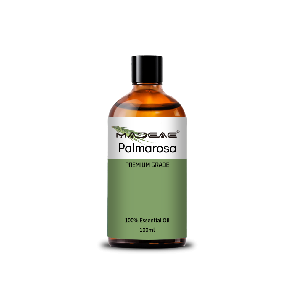 Aceite de palmarosa natural 100% puro para antibacteriano antibacteriano