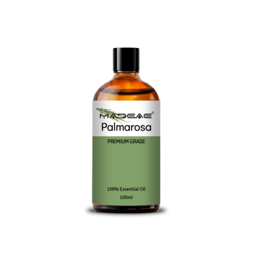 Óleo palmarosa natural 100% puro para antibacterianos antipiréticos
