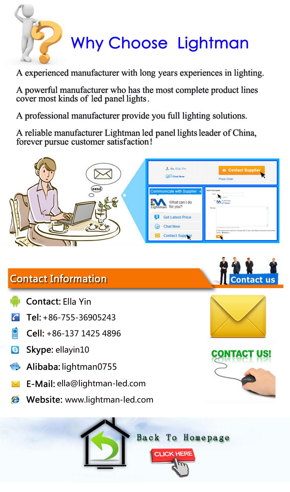 400mm Recessed Round LED Panel Light