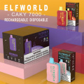 Vape Caky7000puffs Elfworld 14ml vapes e-líquido