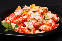 Frozen material package crawfish tailmeat