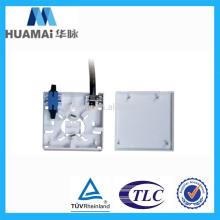 HM-1998-09 ISO9001 Factory Produce Quality Faceplate,Key Lock ABS PC Dual Port Faceplate,Fiber Faceplate