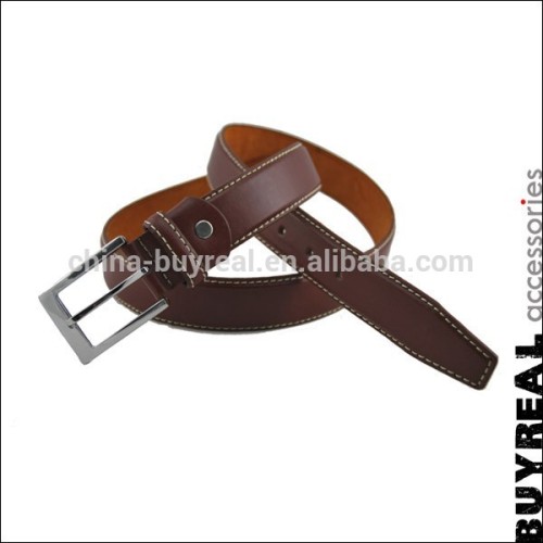 2015 new design genuine cow leather belt