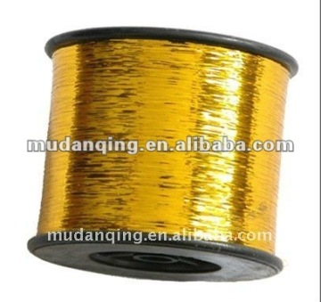 Gold lurex, metalic yarn st(ms)