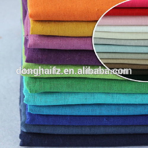 LINEN VISCOSE BLENDED FABRIC GOOD HANDFEEL FOR GARMENT