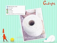 3 strand polyester(poly dacron) twisted rope from good rope factory