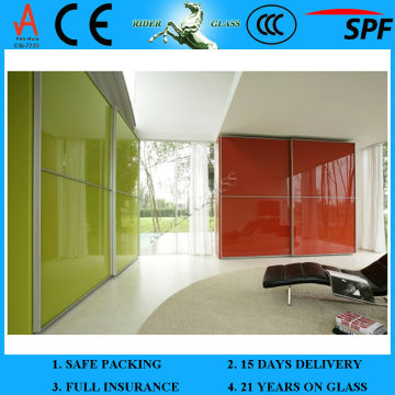 3-8mm Colour Coated Glass