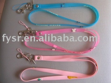 hot sale fation silicone lanyard for medals