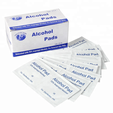 65*30mm Alcohol Wet Wipes