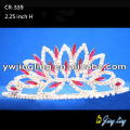 Red rhinestone bridal jewelry wedding crowns for sale