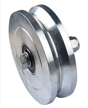 v groove double bearings power wheel