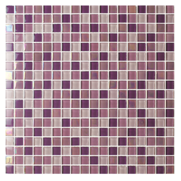 MixColor Square Shase 300x300x4mm Verre mosaïque de tuiles