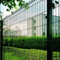 pvc coated welded galvanized curved wire mesh fence