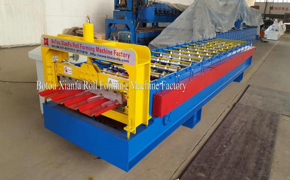 Color Metal Roof Sheet Cold IBR Forming Machine