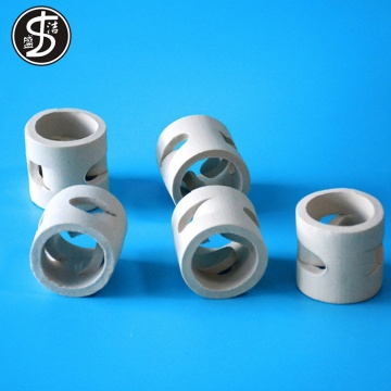 25mm 38mm 50mm ceramic pall ring tower packing