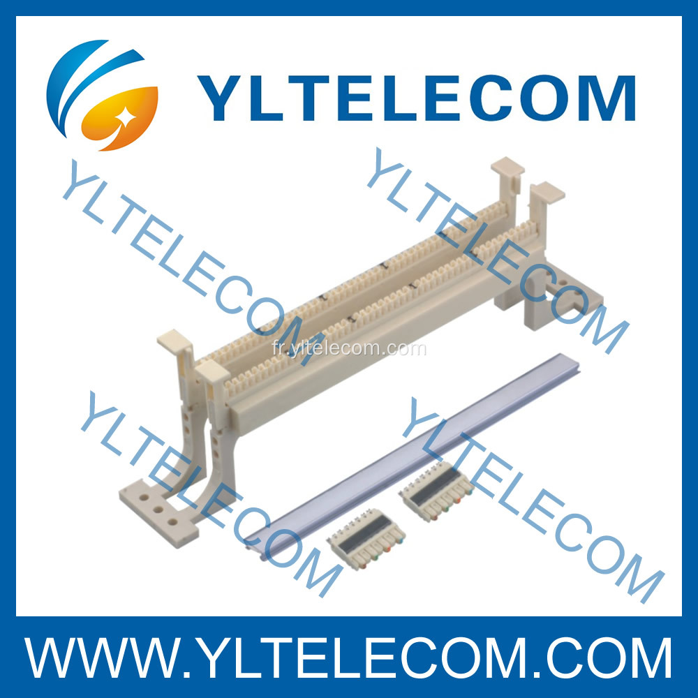 50-100 paire 110 câblage bloc pour la Patch Panel de jambe