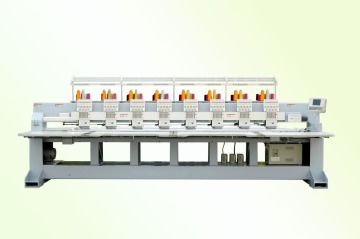 High Speed 8 heads Computerized Flat Embroidery Machine New Products