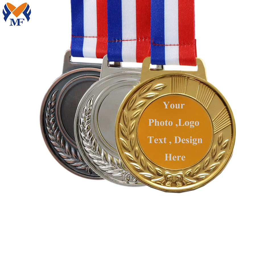 Custom sticker blank medal set