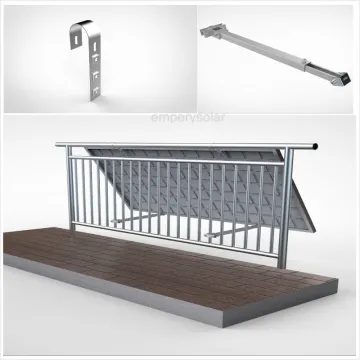 Home Solar Balcony Bracket: Easy Installation for Ground Solar Panel Mounting