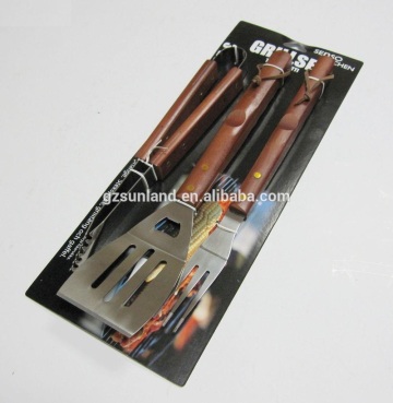 Wooden Handle Tool Set