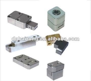 staright interlocks for plastic injection mold