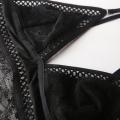 Body de lingerie sexy en dentelle transparente pour dames