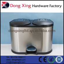 Double bin petal type 2 in 1 dust bin