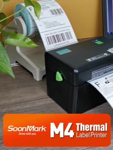 USB Thermal Label Printer 4x6 Shipping Label Printer