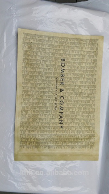 CMYK Printed apparel custom printed paper bag
