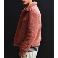 Wholesale Custom Sherpa Trucker Jacket Mens High Quality