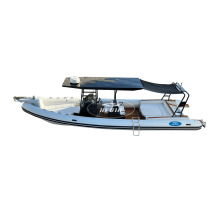 High-Performance 32ft Aluminum RIB Boat with Double Motors
