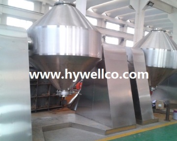 Double Conical Revolving Vacuum Drier
